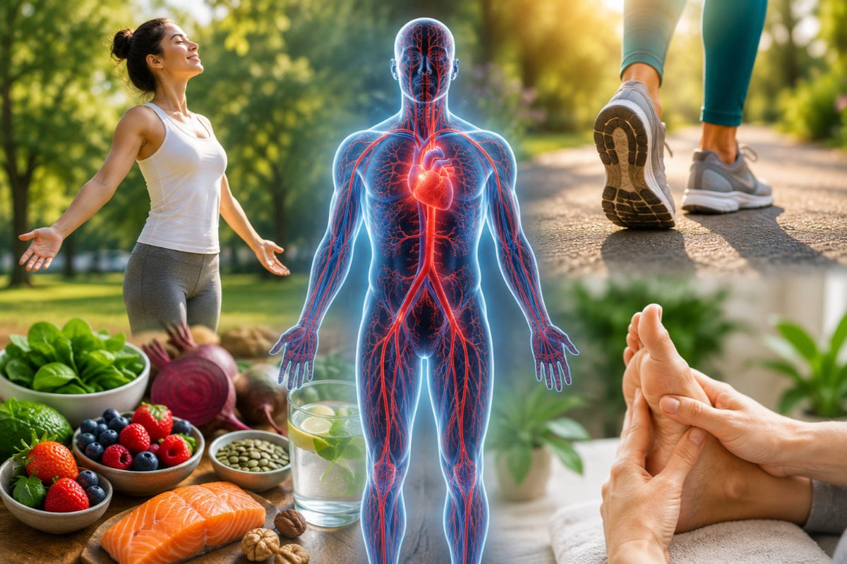 How to Improve Blood Circulation Naturally