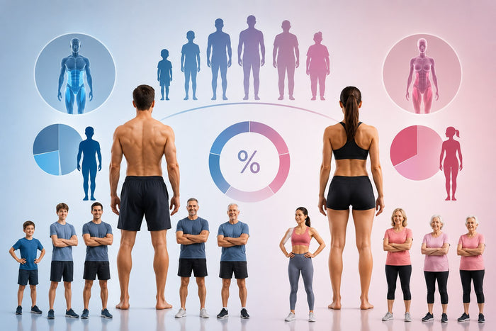 Ideal Body Fat Percentage by Age & Gender