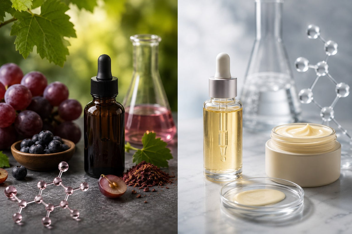 Resveratrol vs Retinol