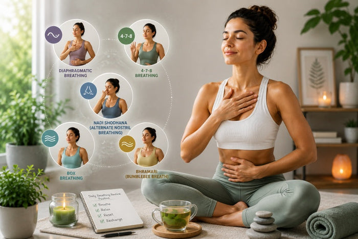 Top Breathing Techniques for Stress Relief